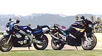 Yamaha FZR600 Vs. Suzuki GSX-600 Katana